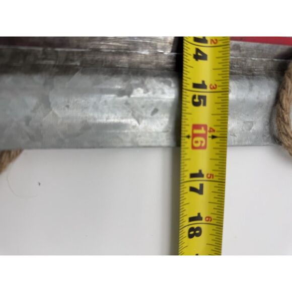 Christmas wall decor corrugated metal sign - Picture 4 of 4